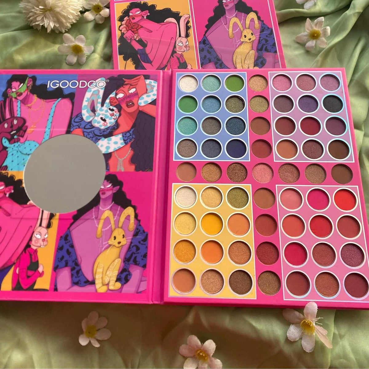 Igoodco 56 Colors Eyeshade Palette