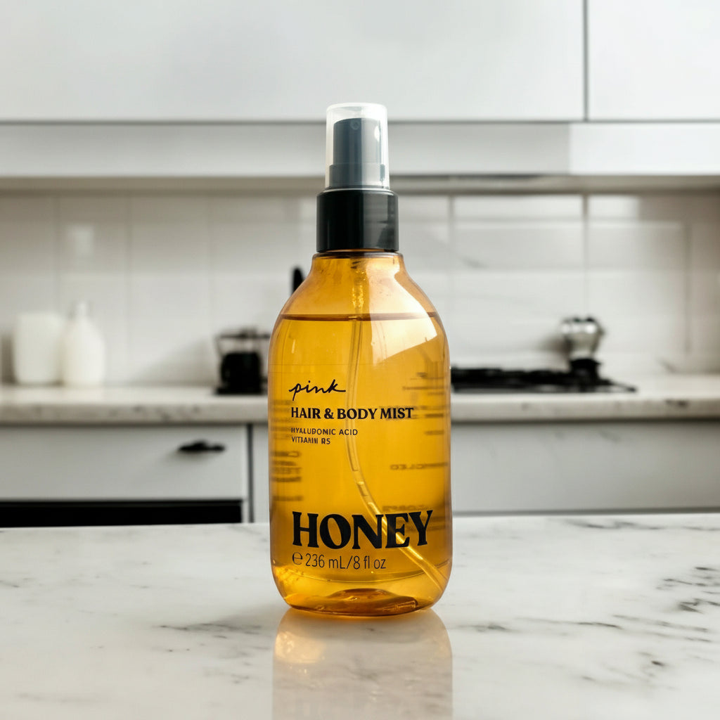 Pink Honey Hyaluronic Acid Vitamin B5 Hair & Body Mist – 236ml