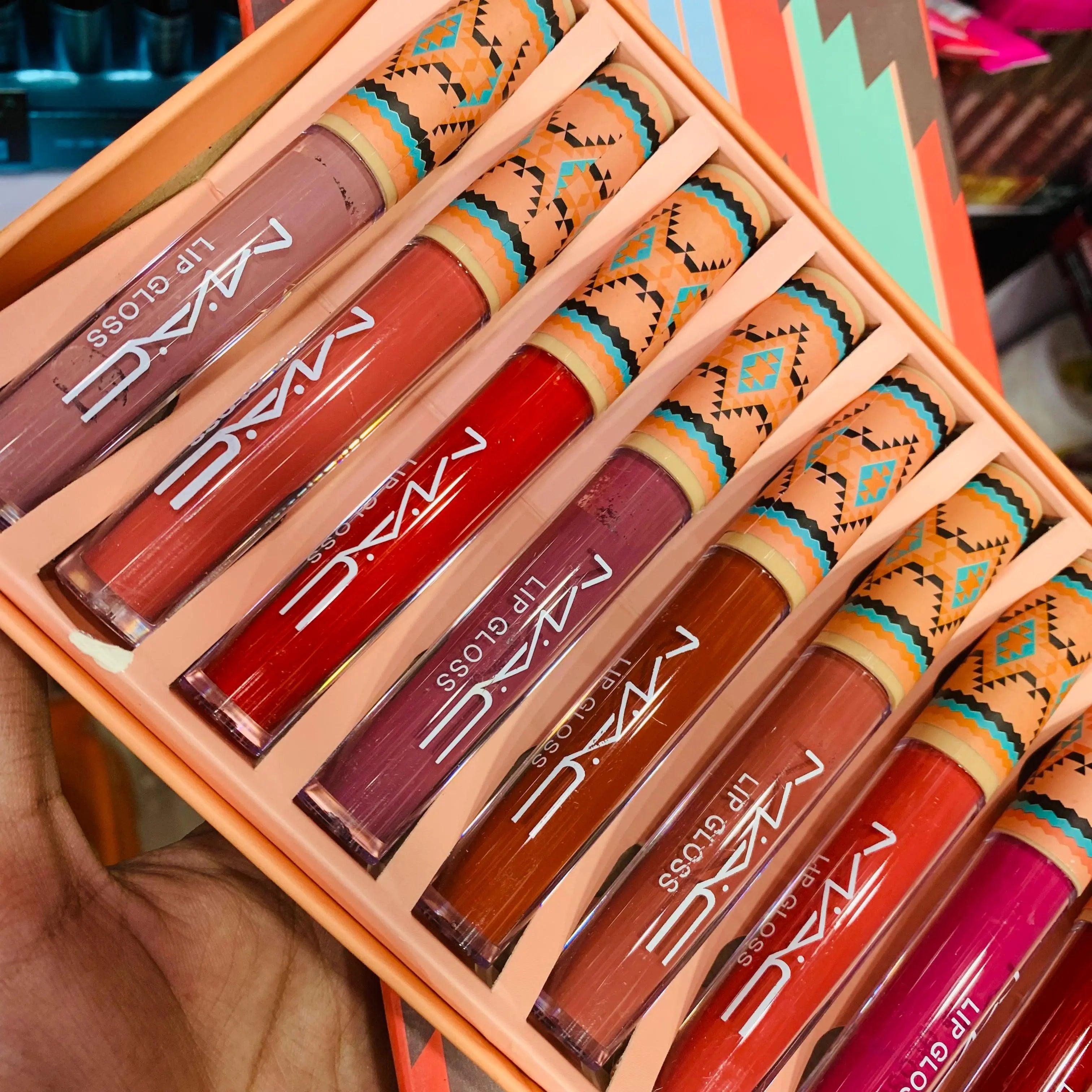 12 Pcs Mac Lipgloss Set