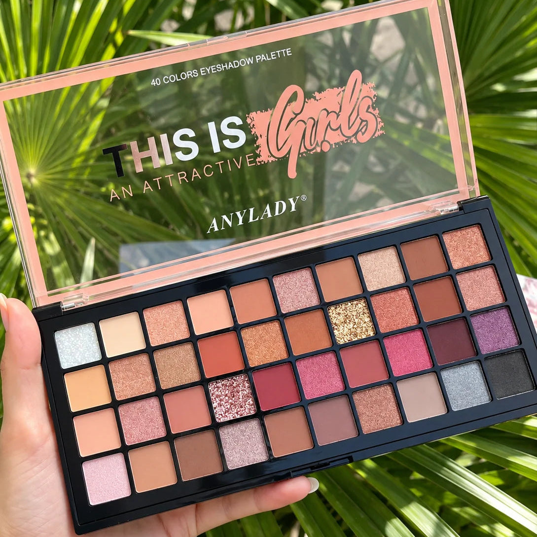 ANYLADY - 40 shade THIS IS GIRL eyeshadow palette