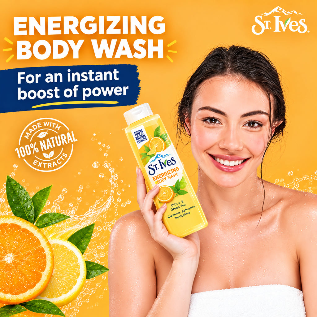 St. Ives Citrus & Cherry Blossom Body Wash - 700ml