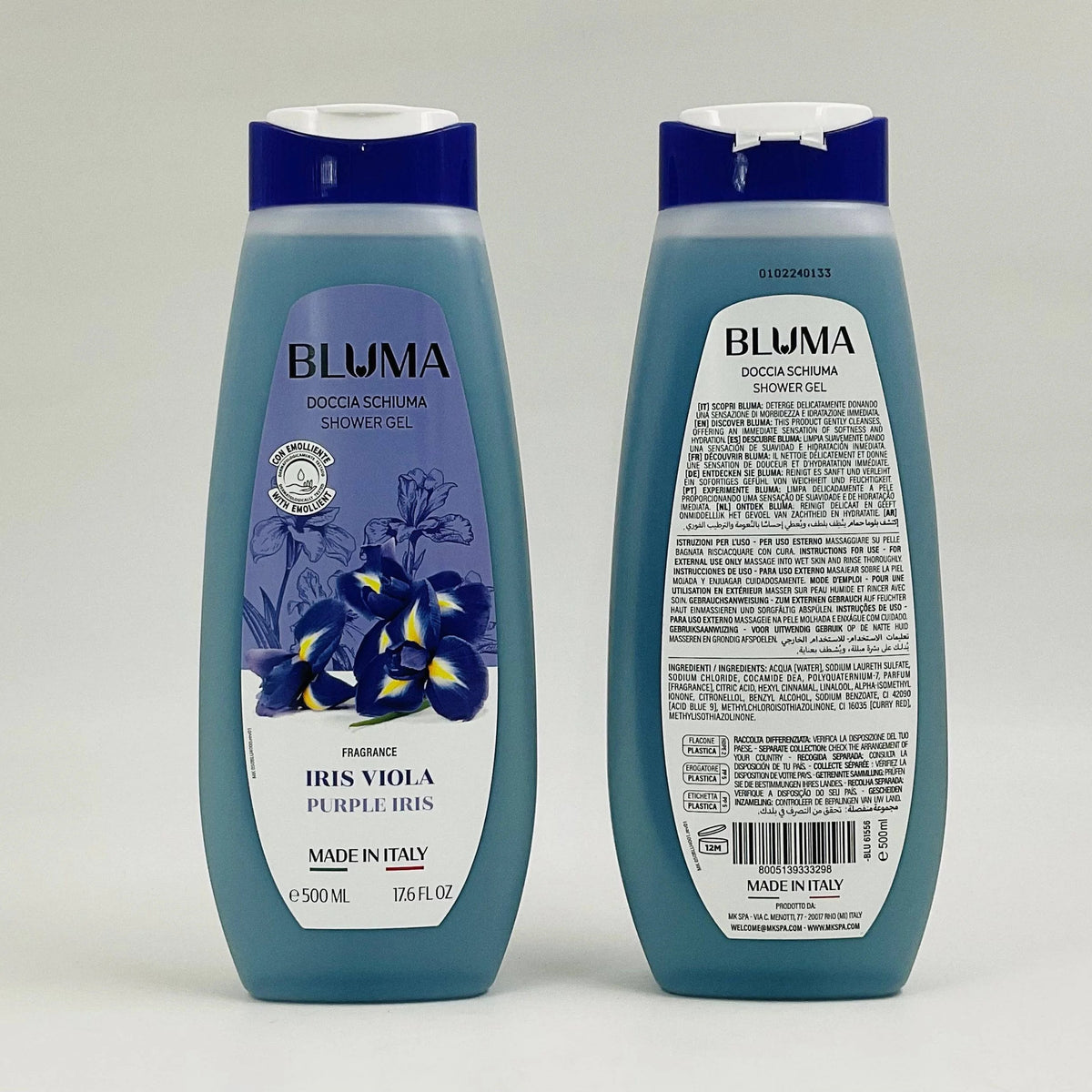 Bluma Purple Iris Shower Gel - 500ml
