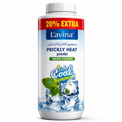 Lávina Prickly Heat Powder Neem Power - 120g + 20% Extra