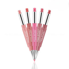Miss Rose High Pigment 2 In 1 Lip Liner Lipstick - Pink Shades