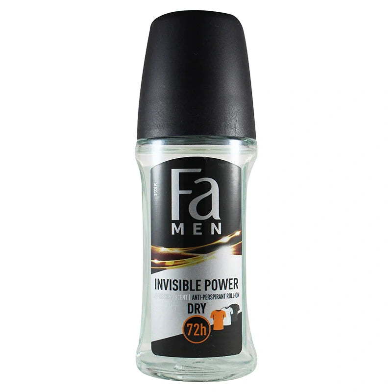Fa Deodorant Roll-On Invisible Power - 50ml