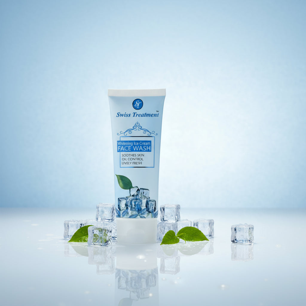 Swiss Treatment Ice Cream Facewash - 100ml