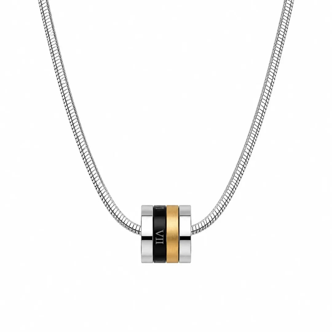 Stainless Steel Imperium Axis Necklace