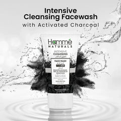 Hamme Natural Intensive Cleansing Face Wash For Men 100ml
