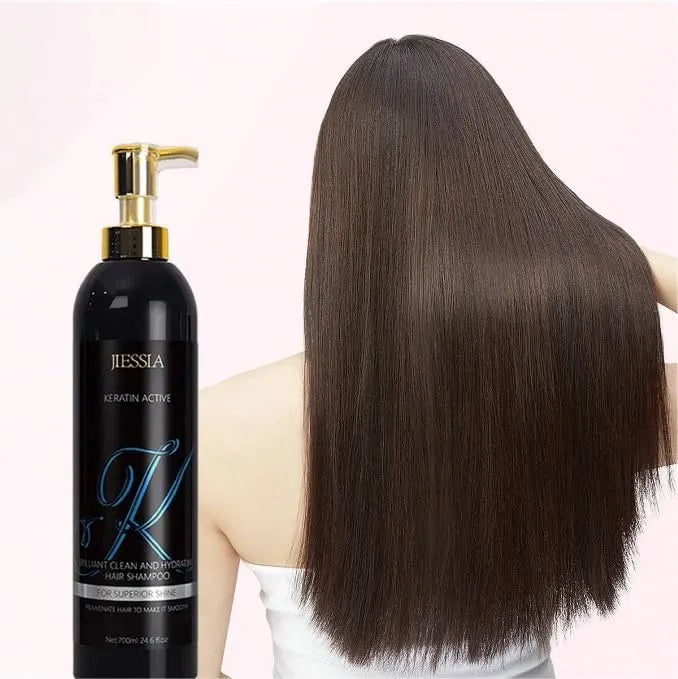 Jiessia Keratin Active Hair Hydrating Shampoo - 700ml