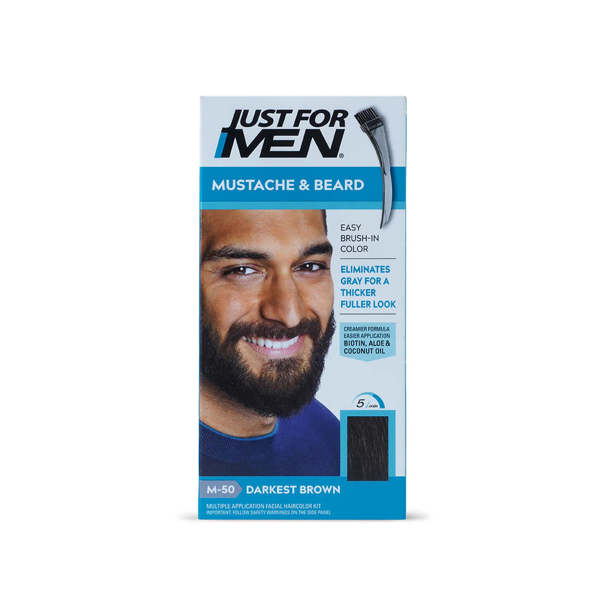 Just For Men - Mustache & Beard Color - Darkest Brown