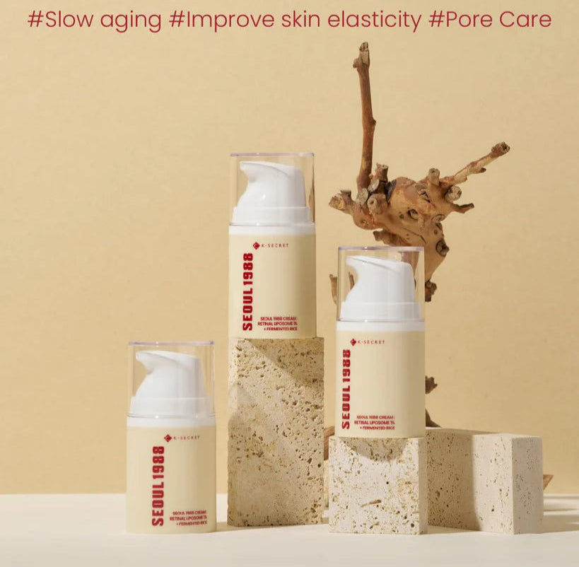 K-Secret Seoul 1988 Retinal Liposome 1% + Fermented Rice Cream - 50ml