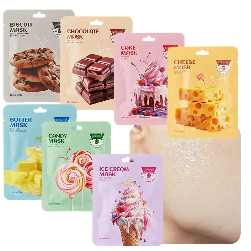 KORMESIC Skin Care Oil Control & Facial Face Mask Each