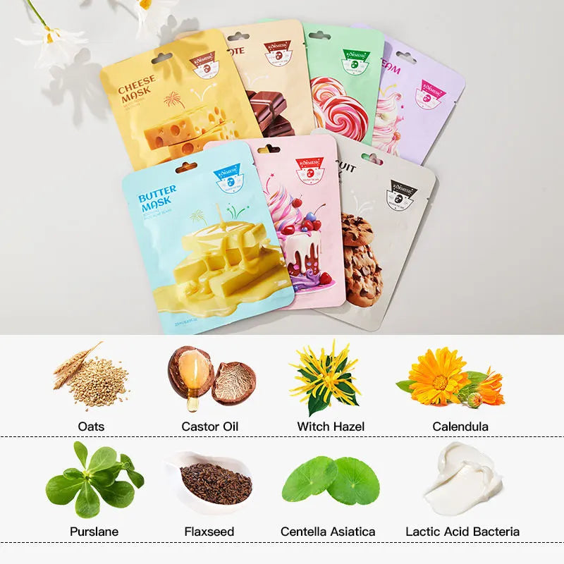 KORMESIC Skin Care Oil Control & Facial Face Mask Each