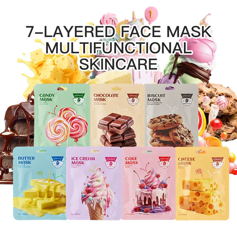 KORMESIC Skin Care Oil Control & Facial Face Mask Each