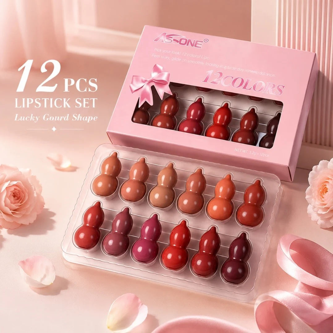 KS One Mini Long Lasting Velvet Matte Lipstick - Pack of 12