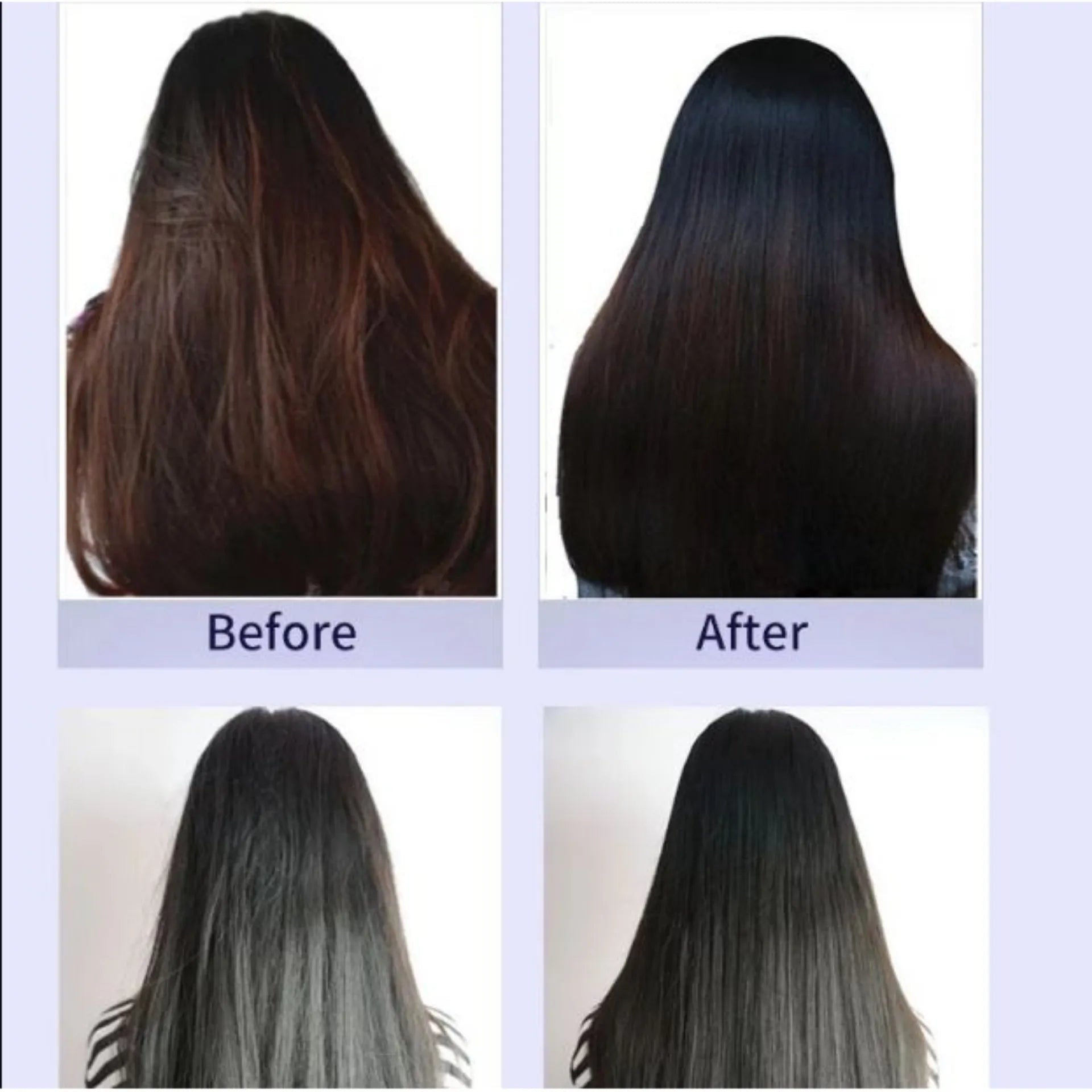 Keratin Hair Treatment Shampoo Hair Mask & Serum Pack of 3
