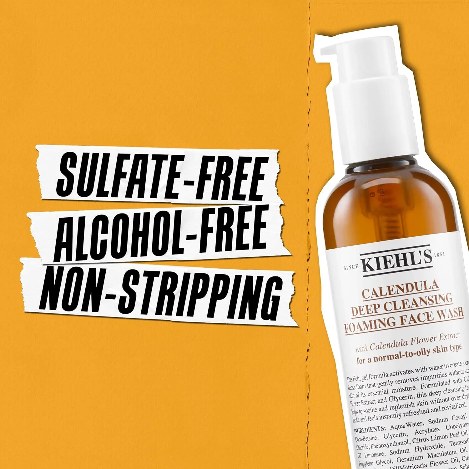 Kiehl's Deep Cleansing Foaming Face Wash - 230ml