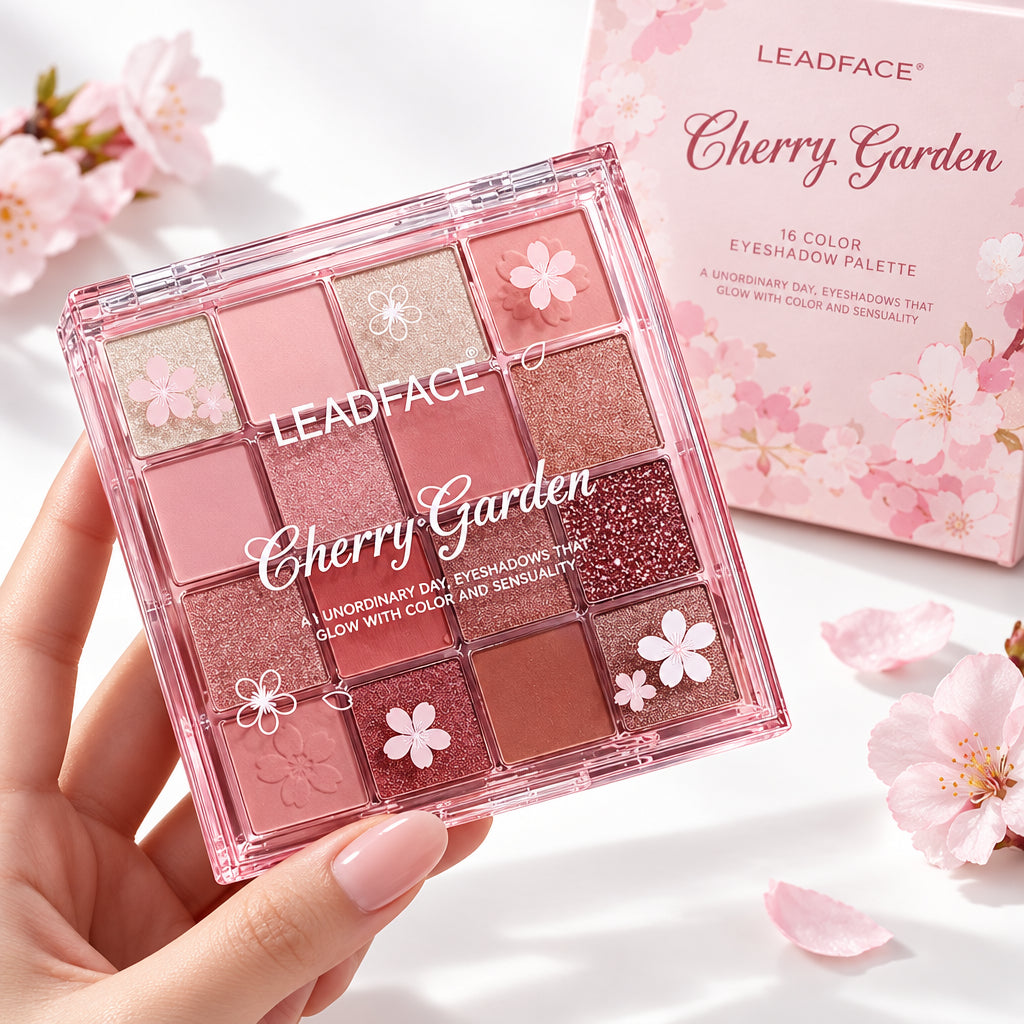 Lead Face Cherry Garden - 16 Colors Eyeshadow Palette