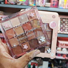 Lead Face Cherry Garden - 16 Colors Eyeshadow Palette