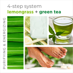 Be Care Love Lemongrass + Green Tea Purifying 4 Pcs Set
