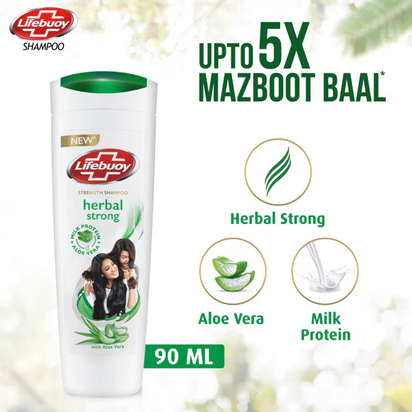 Lifebuoy Herbal Strong Shampoo 90ml
