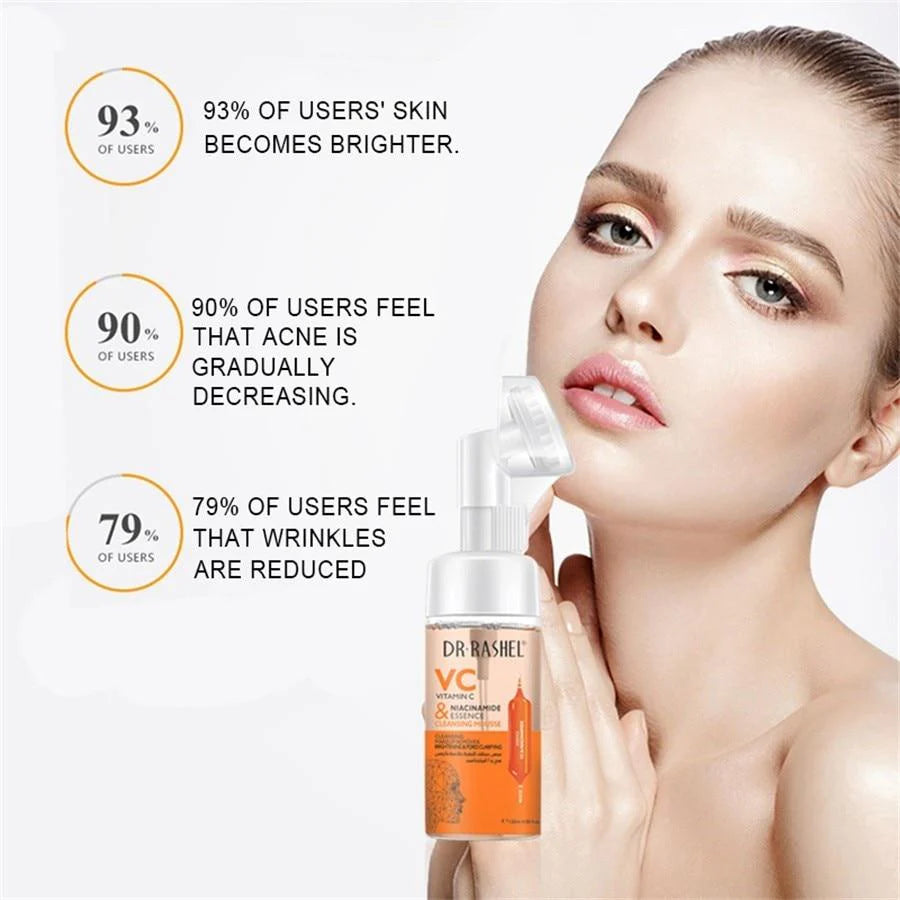 Dr. Rashel Vitamin C & Niacinamide Essence Cleansing Mousse - 120ml