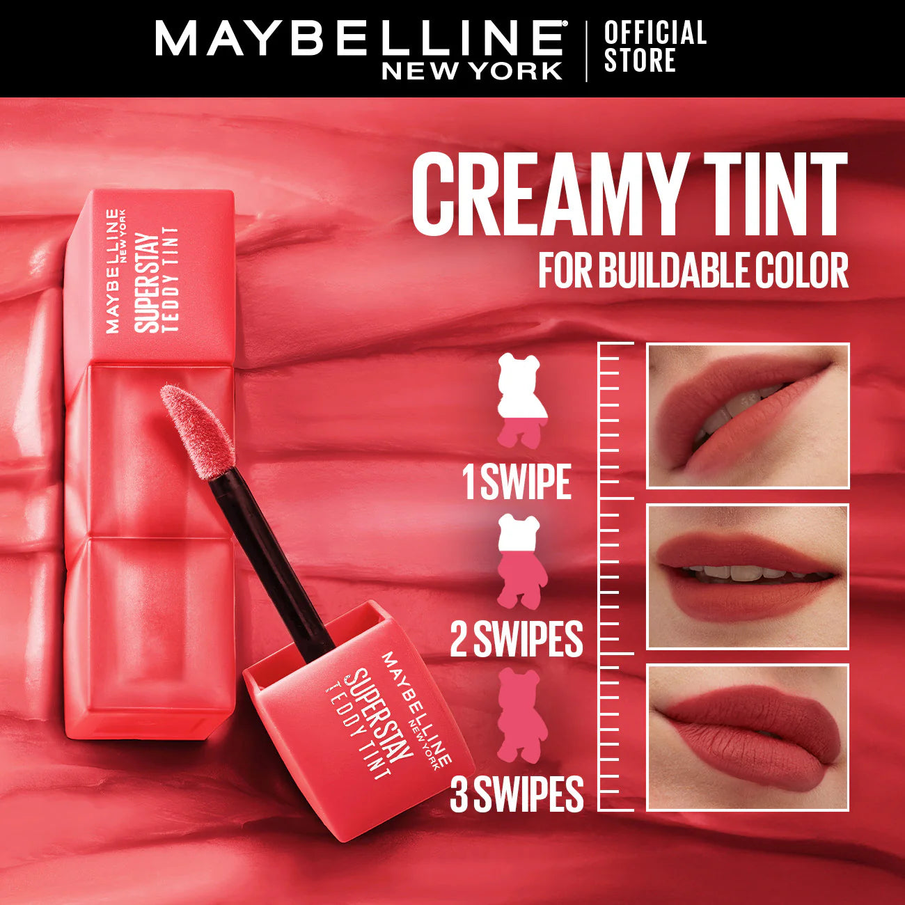 Original Maybelline - New York Superstay Teddy Tint