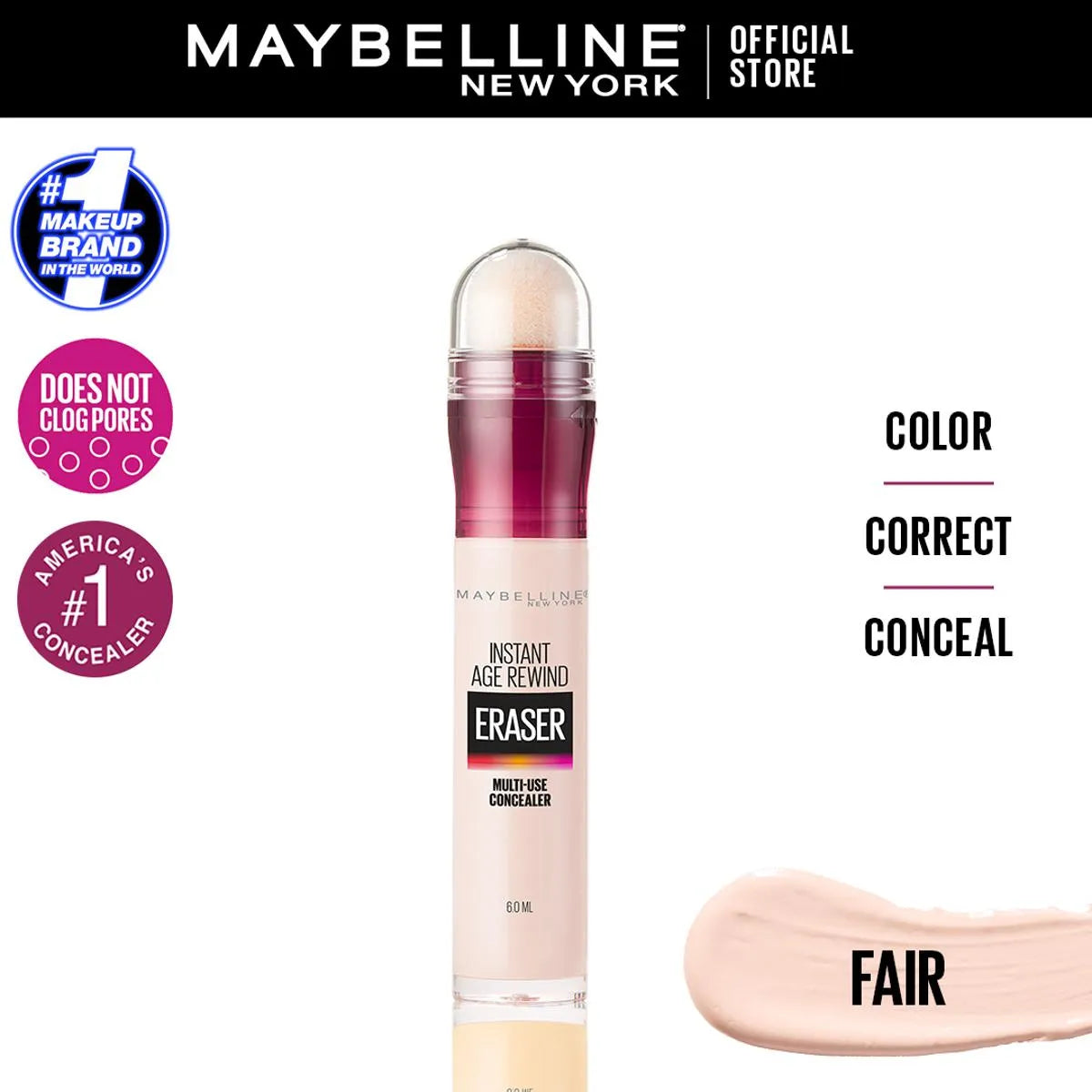 Maybelline Instant Age Rewind Eraser Dark Circles Concealer - 60ml