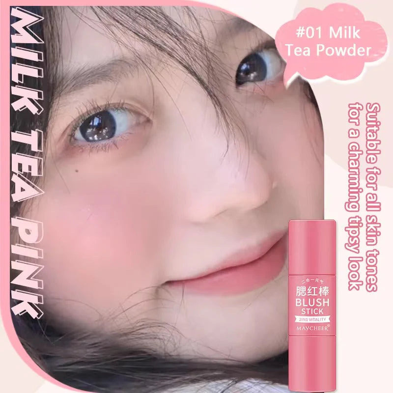 Maycheer 2in1 Blush Stick With Brush each