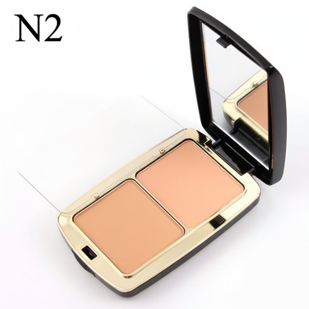Miss Rose Powder Fashion with Mirror - 3-Color