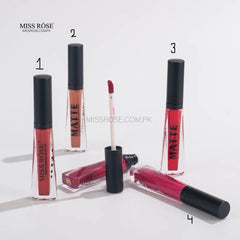 Miss Rose Professional Makeup Long Lasting & Waterproof Matte Lip Gloss