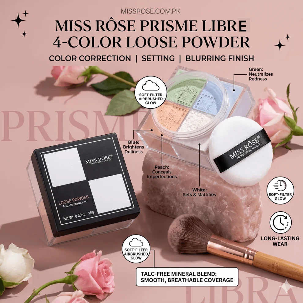 Miss Rose Prisme Libre Loose Powder