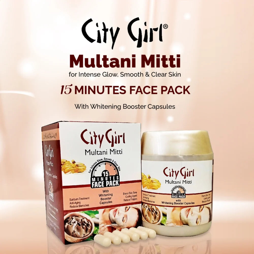 City Girl Multani Mitti Jar