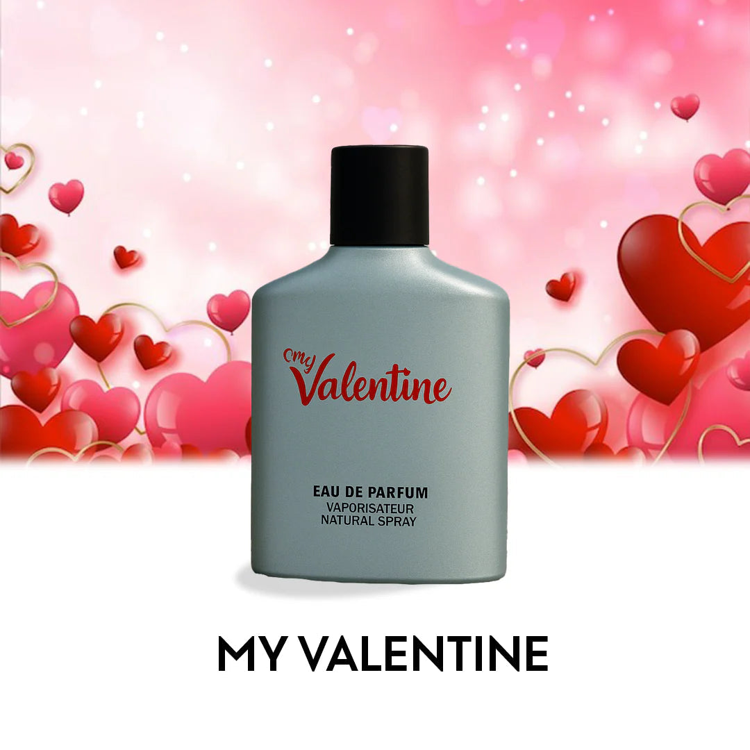 My Valentine  Long Lasting Romantic Floral Fragrance Eau De Parfum - 100m
