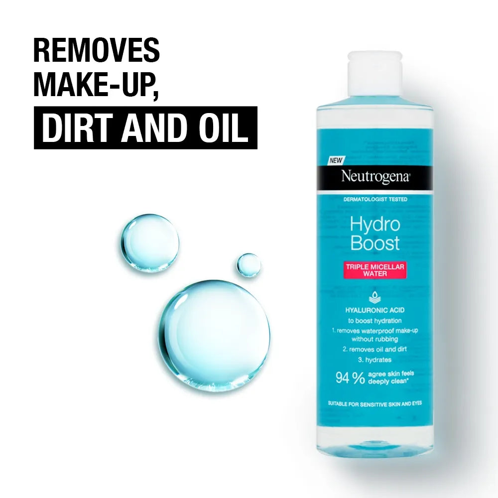 Neutrogena Hydro Boost Triple Micellar Water -  400ml