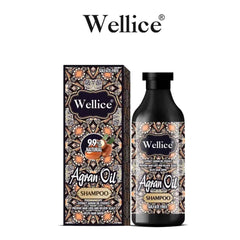 Wellice 99% Natural Agran Oil Essence Sulfate - Free Shampoo