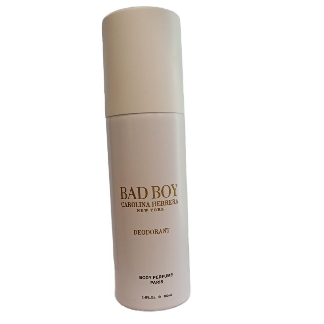 Bad Boy Carolina Herrera Deodorant Body Perfume Spray - 100ml
