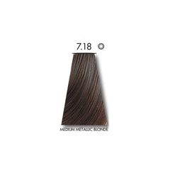 Keune Tinta deal Medium Metallic Blonde 7.18 with Keune Developer 20 Volume - 60 ml