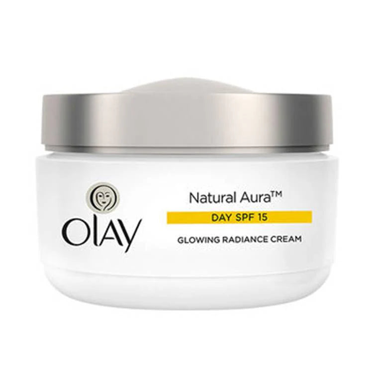 Olay Natural Aura Glowing Radiance Day Cream SPF 15 - 50g