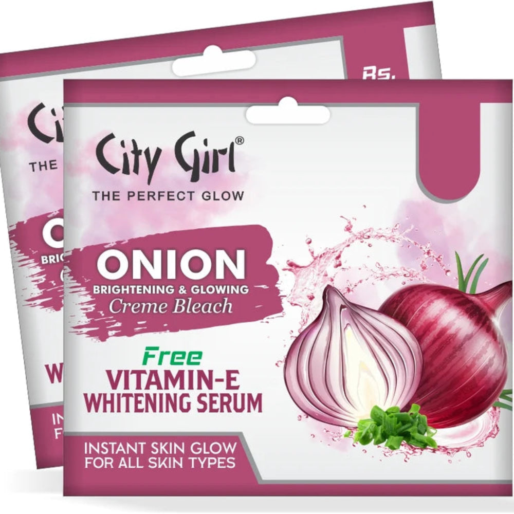 City Girl Onion Brightening & Glowing Creme Bleach