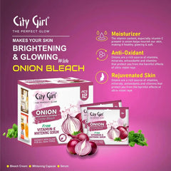 City Girl Onion Brightening & Glowing Creme Bleach