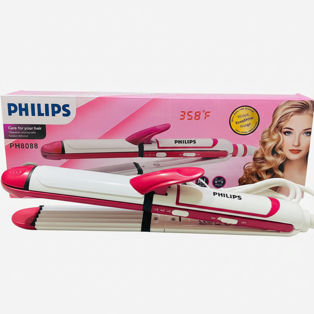 Philips 3 In 1  Hair Straightner  SH-8088