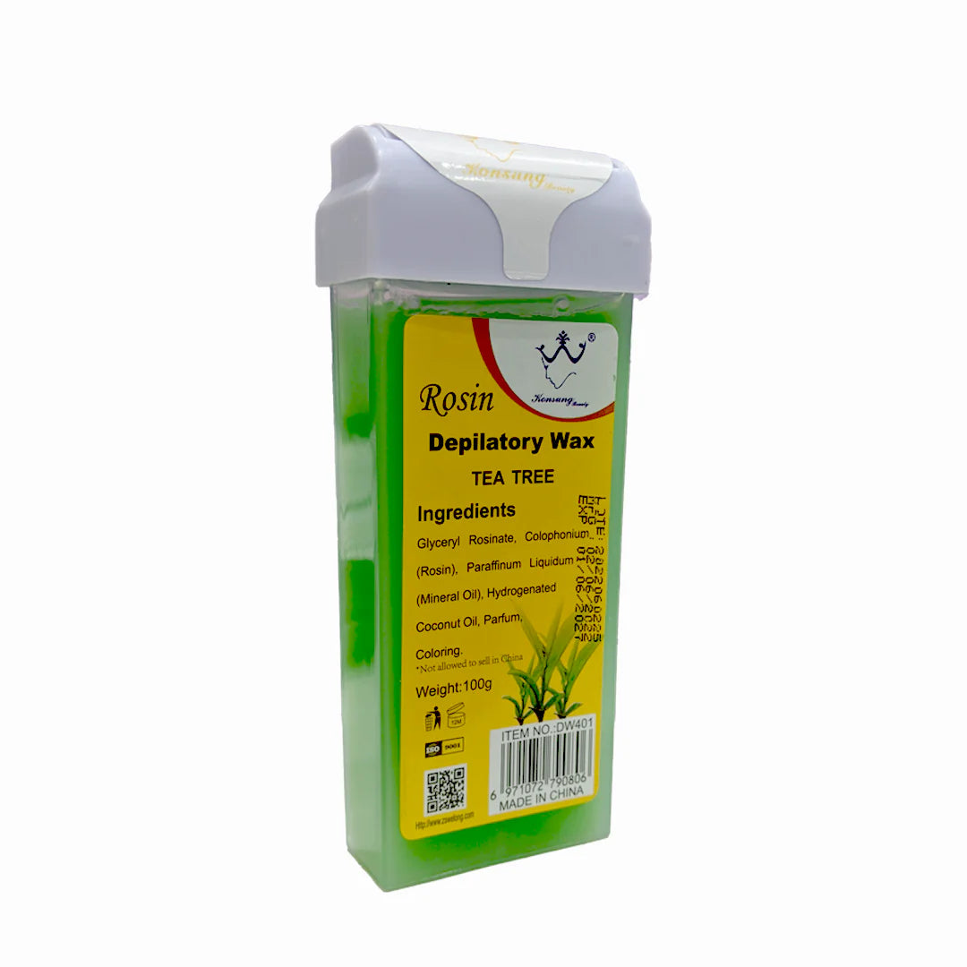 Depilatory Heater with Rosin Wax