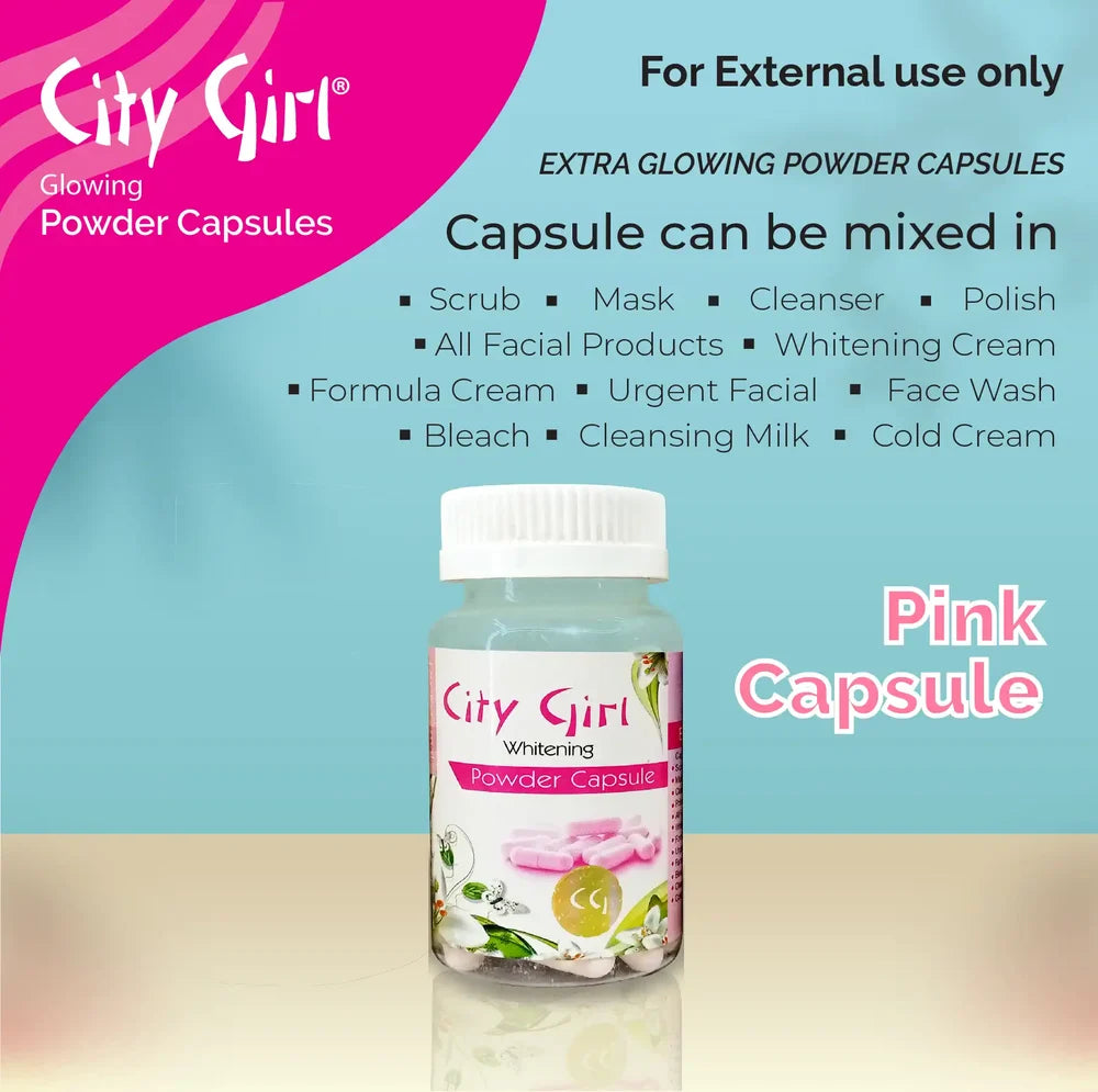 City Girl Whitening Powder Capsule