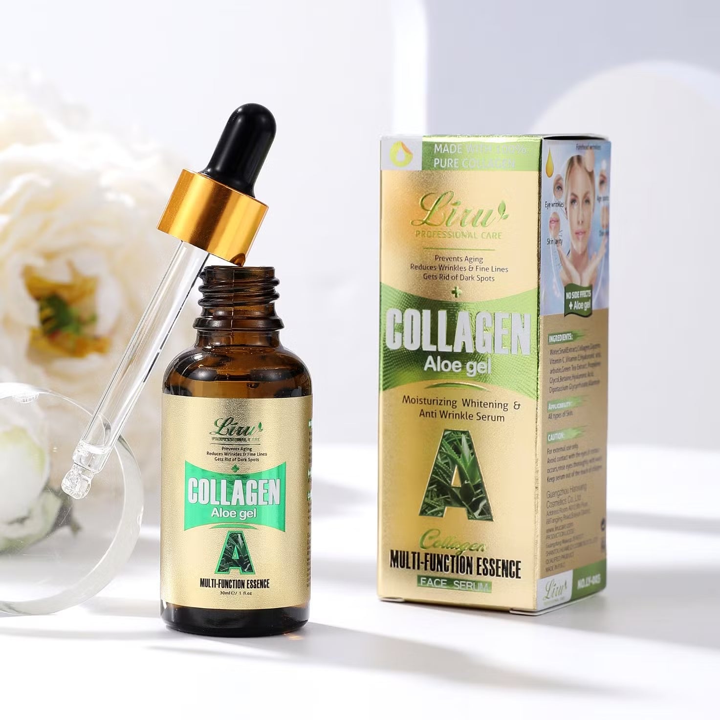 Liru Collagen Aloe Gel multi-function Face Serum