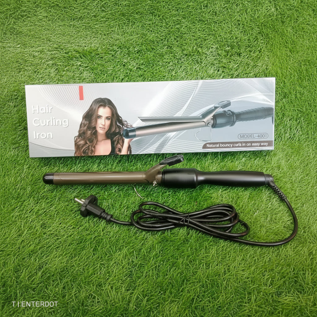 Professional Hair Curling Iron – Smooth &amp; Long Lasting Curl Styling Tool