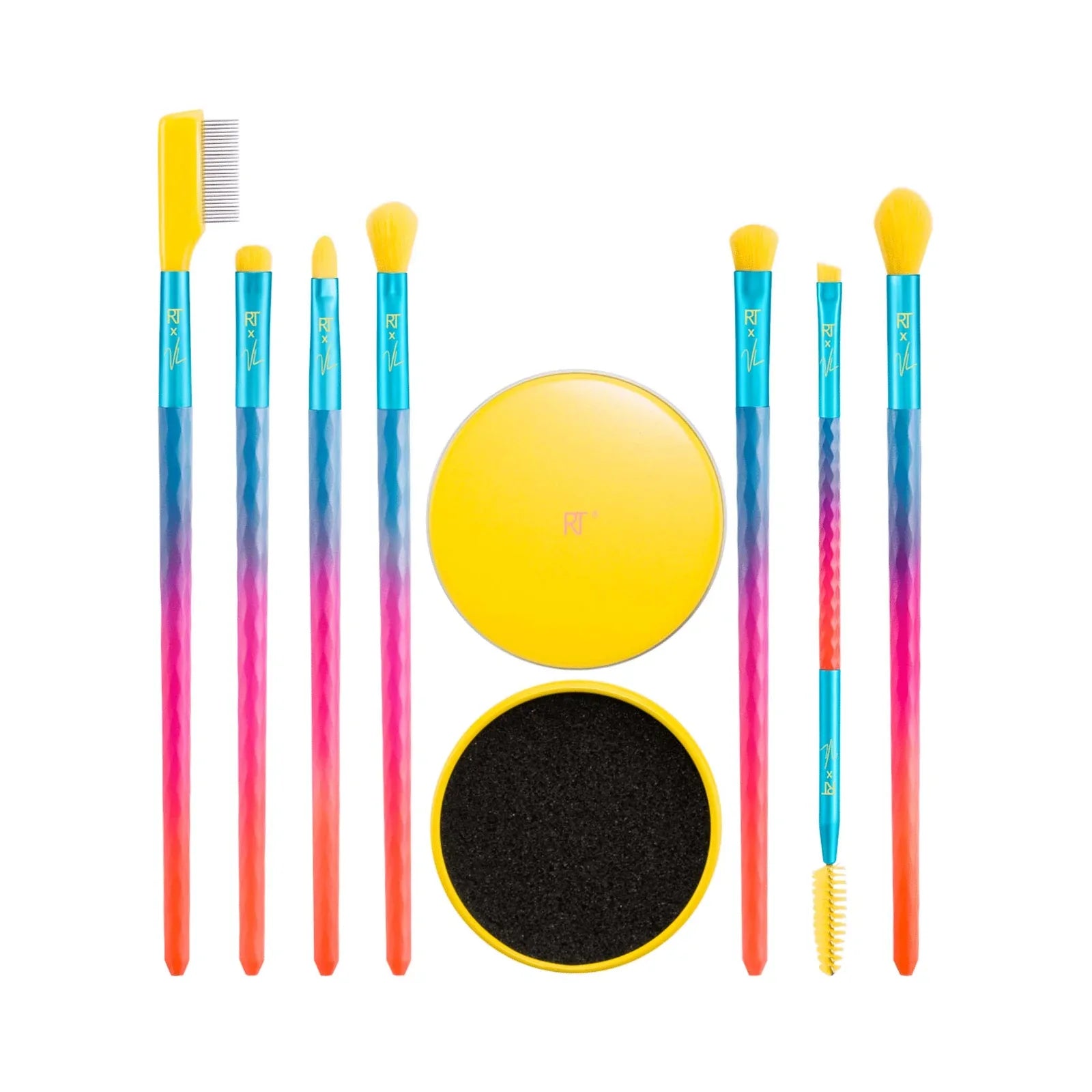 Real Techniques Limited Edition Electric Love Eye Kit - 8 piece