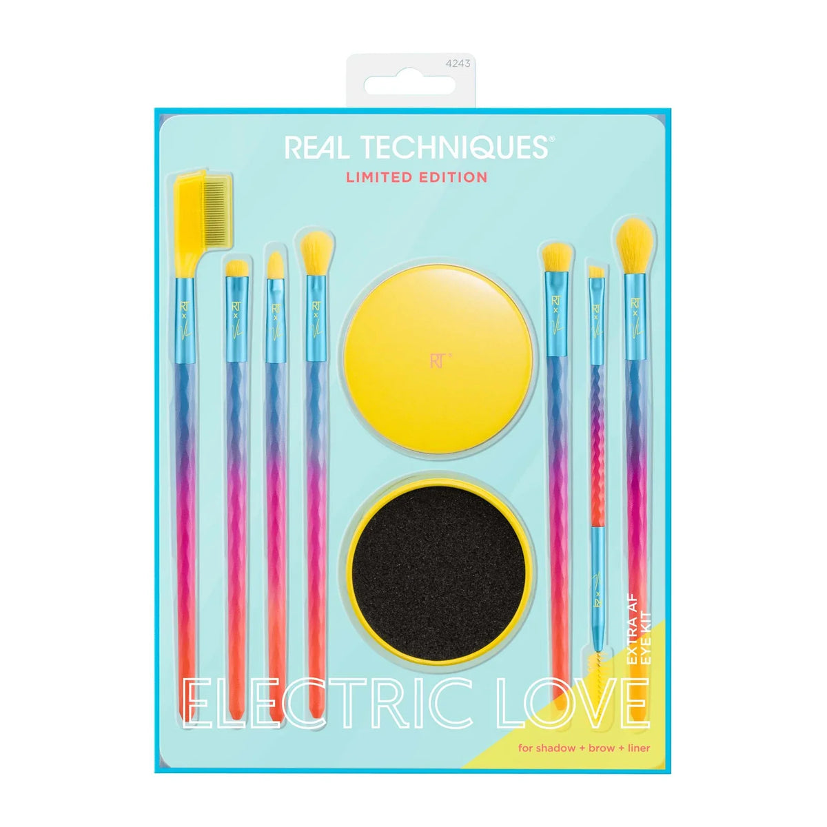 Real Techniques Limited Edition Electric Love Eye Kit - 8 piece