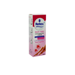 Relax Silky Feel Rose Hair Removing Cream - 50g