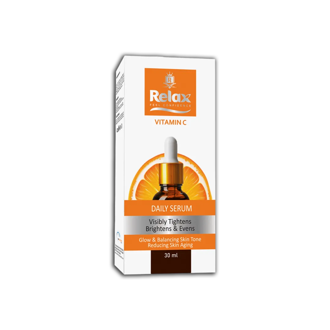 Relax Vitamin C Daily Serum For Bright and Healthy Skin - 30ml